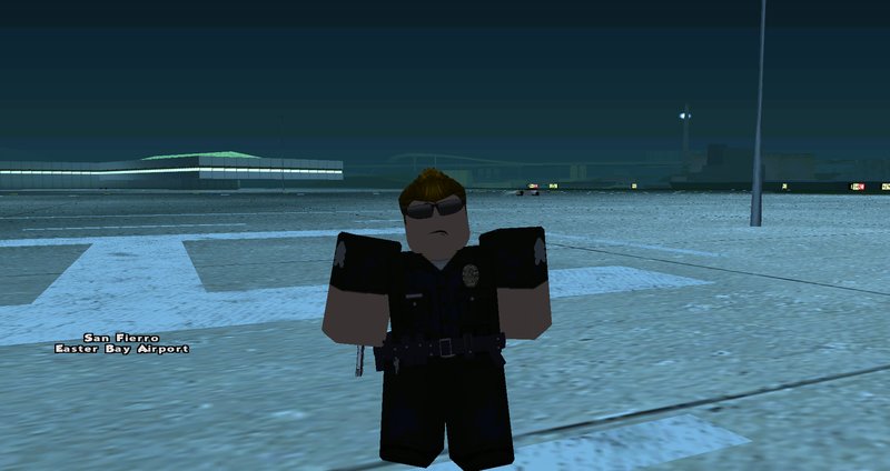 Roblox (LAPD) Skin para GTA San Andreas