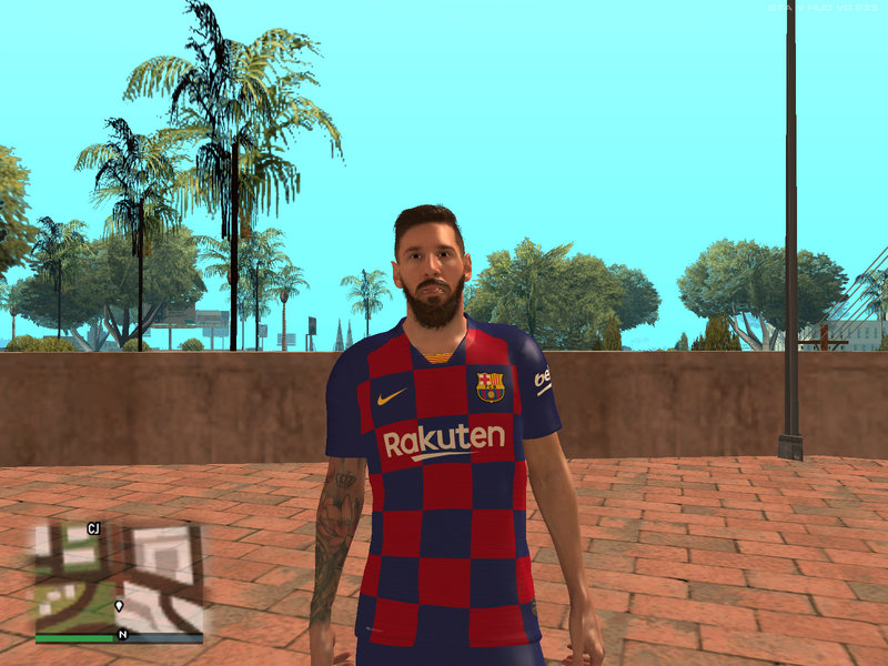 Lionel Messi (PES 2020) para GTA San Andreas