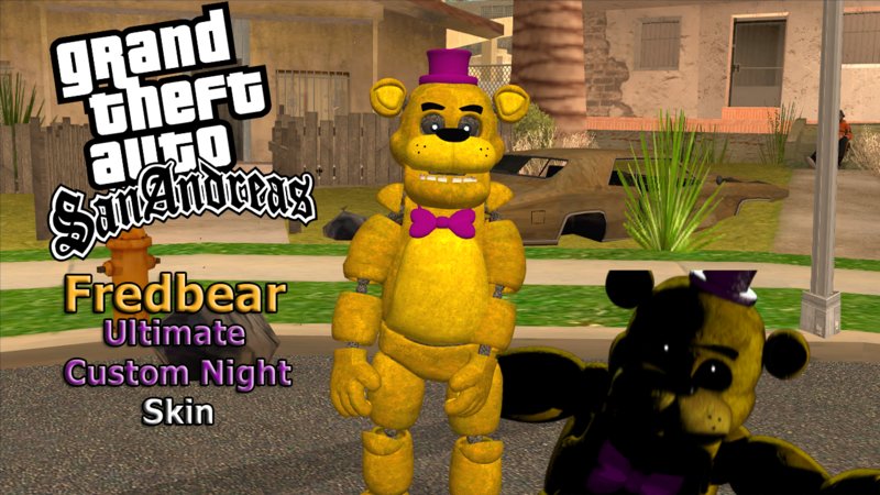 Compra online de Fnaf Ucn Fredbear Ultimate Custom Night Five