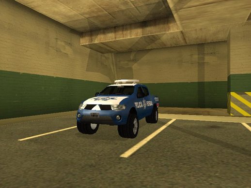 Mitsubishi L200 De La Policia Federal Mexicana