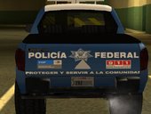 Mitsubishi L200 De La Policia Federal Mexicana