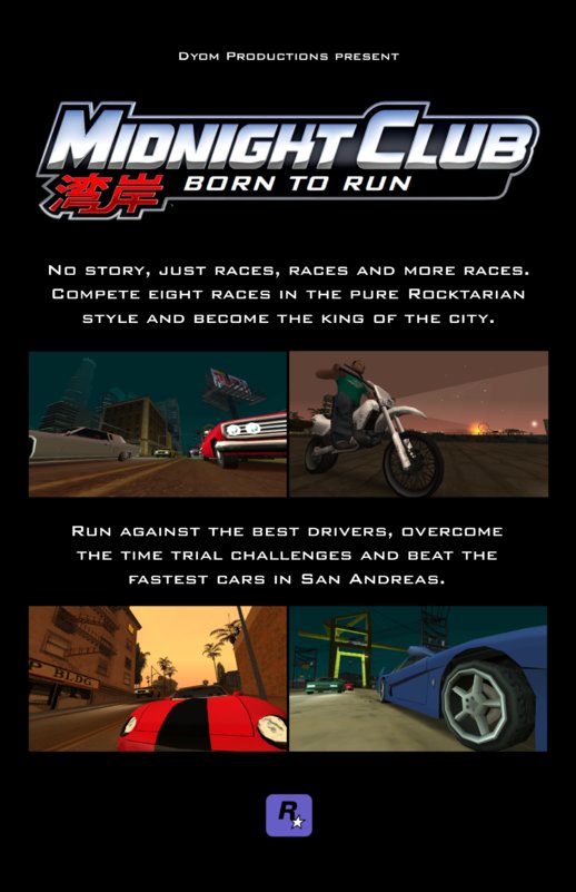 Midnight Club: Born to Run DYOM