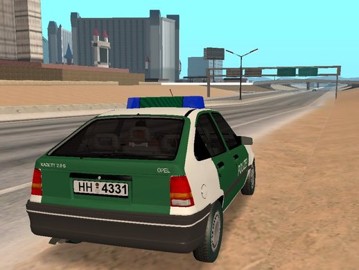 Opel Kadett E Polizei