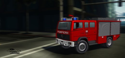 Mercedes Benz LF 16/12 - Pompierii 