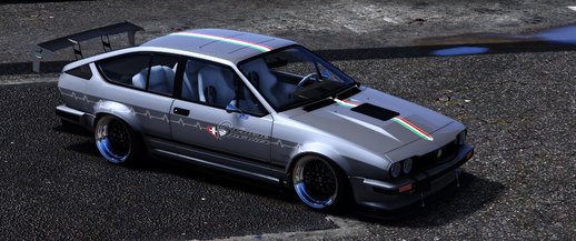 Alfa Romeo Alfetta GTV6 DTD Spec [Add-On / Template]