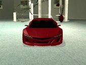 Acura NSX 2017 Lowpoly