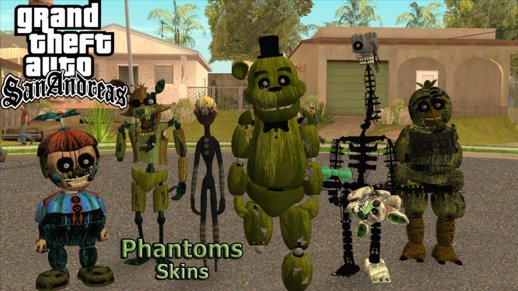 FNAF Phantoms Skins