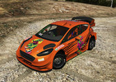 Ford Fiesta ST WRC (Hoonigan) '17 [ADD-ON | LODs | Template | Liveries | AO mapping]