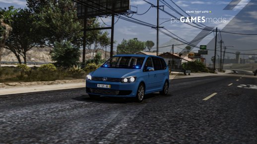 Portuguese GISP - Support Transportation Of Prisoners - Volkswagen Touran [ AddOn ] v1.0