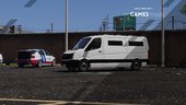 Portuguese DGRSP - Transportation Of Prisoners - Volkswagen Crafter Low Roof Long [ AddOn ] v1.0