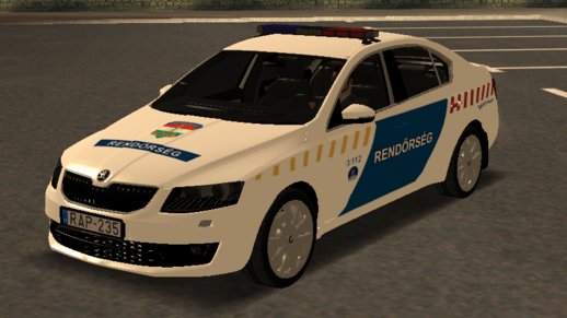 Skoda Octavia A7 Rendőrség
