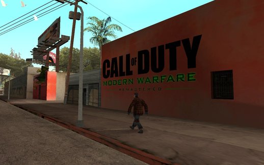Mural Call Of Duty Moderm Warfare