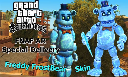 FNAF AR Freddy FrostBear Skin