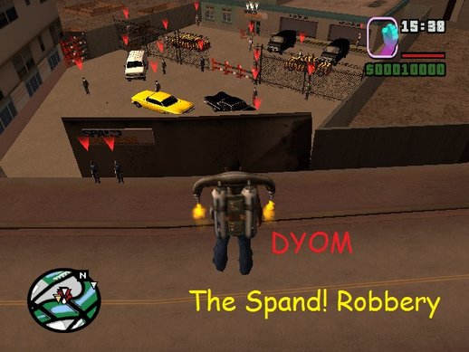 San Vice DYOM The Spand Robbery