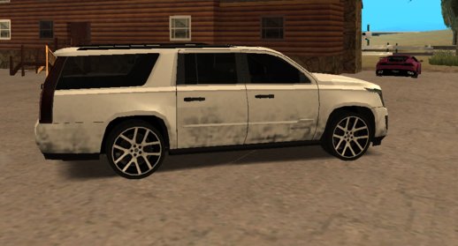 Cadillac Escalade 2016 lowpoly v3.0