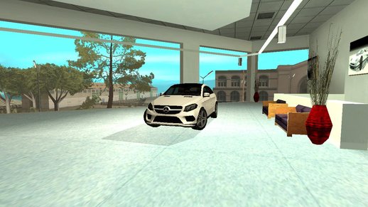 Mercedes Benz GLE 350 Coupe Lowpoly