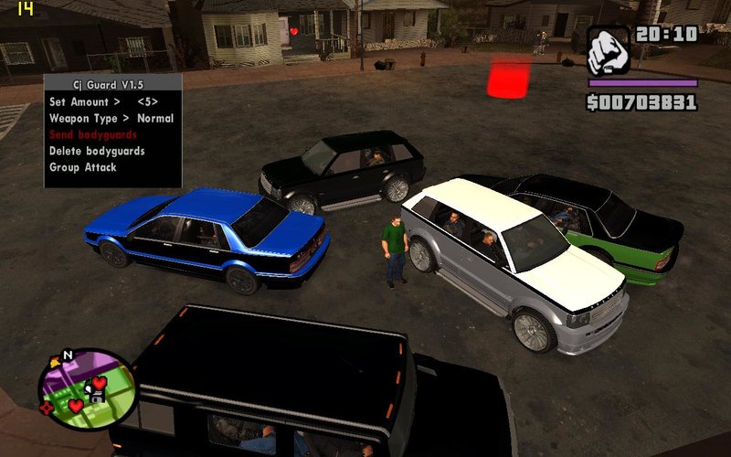 GTA San Andreas Bodyguard v1 for Android Mod 