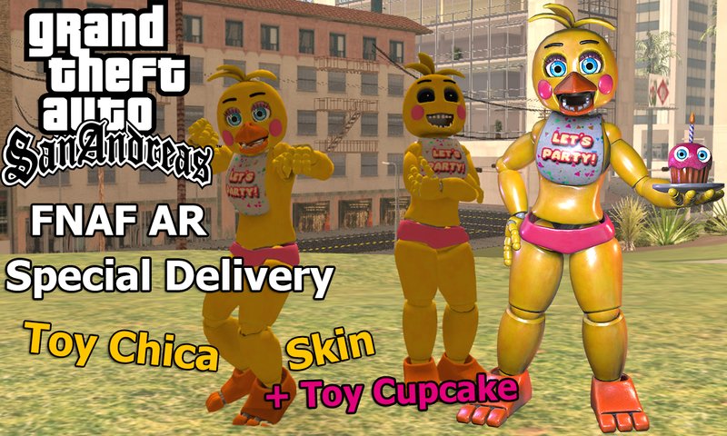 GTA 5 Mods FNAF AR Catrina Toy Chica - GTA 5 Mods Website