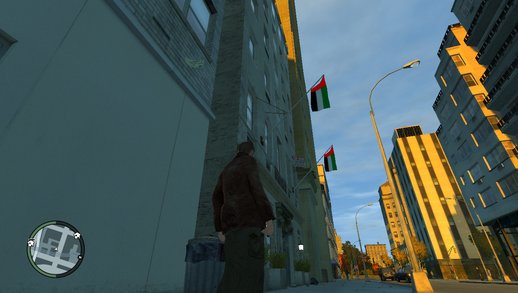 Flag of the United Arab Emirates for GTA IV (v.1)