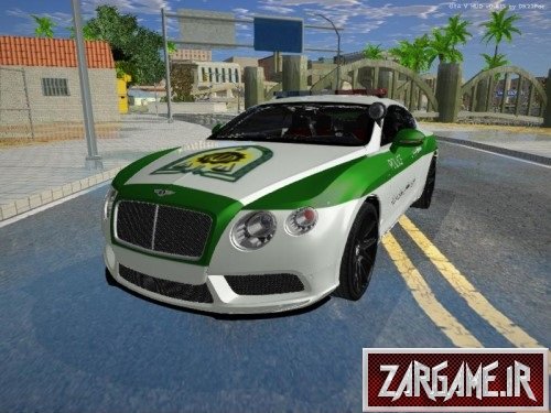 Bentley Continental Iranian Police