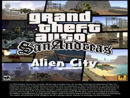 GTA Anderius Alien City [New Title Screen v2.0]