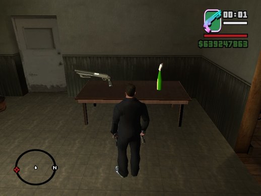 GTA VC Weapons For GTA SA