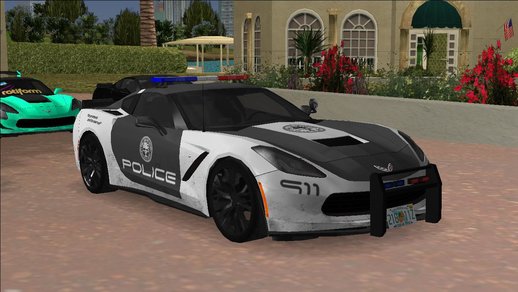 Corvette C7 Police