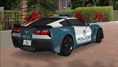 Corvette C7 Police
