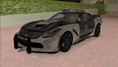 Corvette C7 Police