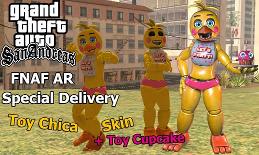 FNAF AR Toy Chica skin