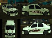 Dacia Logan Tuning Skin Pack