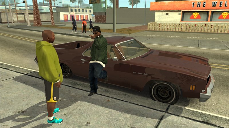 GTA SAN ANDREAS  O INICIO EM HD (PORTUGUÊS/HD MOD) 