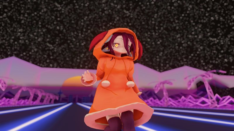 Schwi Dola - [No Game No Life:Zero] / VRC Av3.0 - 3D model by