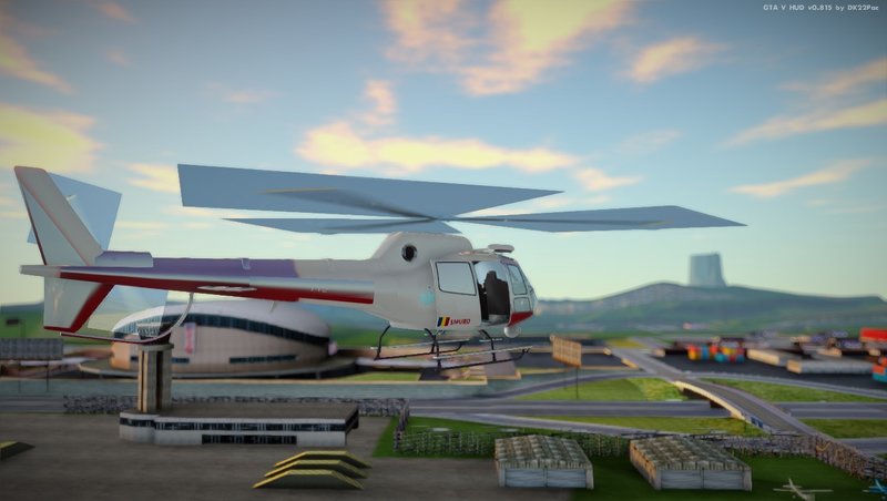 GTA San Andreas Helicóptero Esquilo Modelo H350 BA v1 Mod 