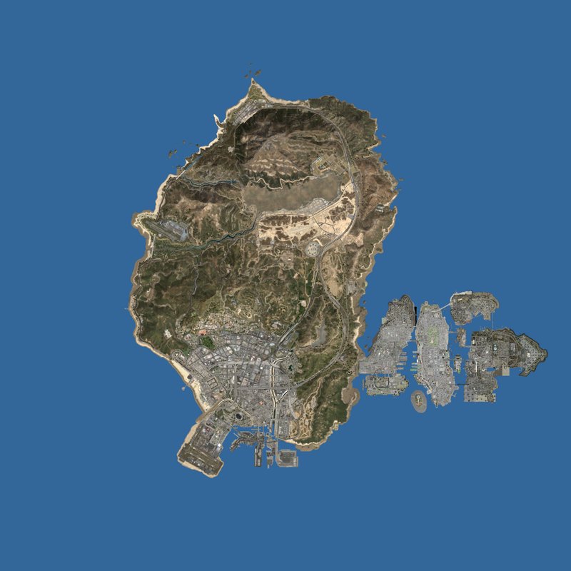How come in GTA V, they didn't just remaster the Los Santos map