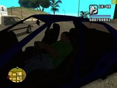 CJ does not die when vehicle explodes