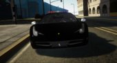 2015 Ferrari 458 Italia - Highway Police Car