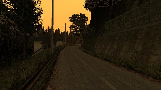 Initial D Touge Map (头文字D公路传说山路）for SAMP Vision