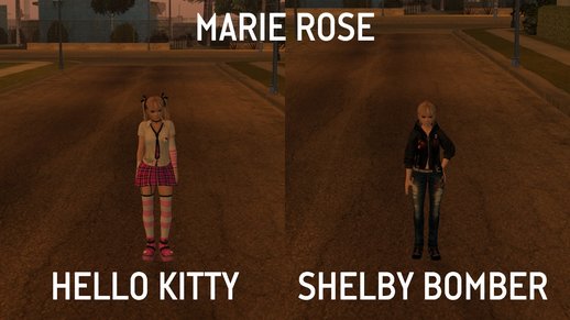 Dead or Alive 5: Ultimate - Marie Rose Hello Kitty & Shelby Bomber