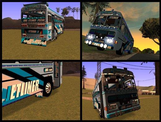 Fog Llight and Mudflipper For Adhil Jetliner BUS Mod