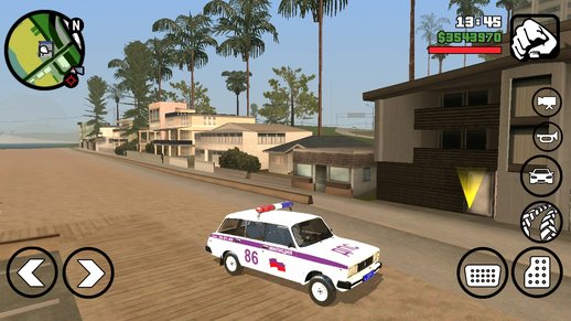 Lada VAZ 2104 Police for Mobile