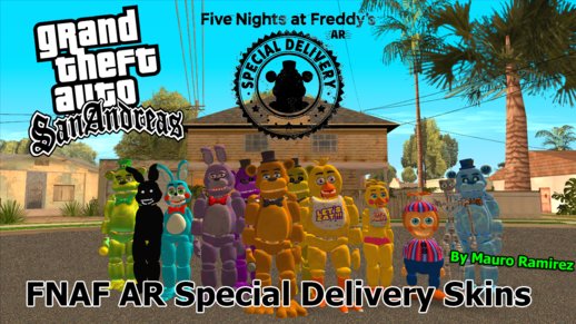 FNAF AR Special Delivery Skins