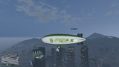 St Patrick's Day Blimp