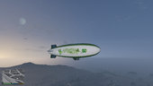 St Patrick's Day Blimp