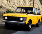 Land Rover Range Rover 1973 [ Add-On | Offroad/Stock | Dirtmap | Extras ] 