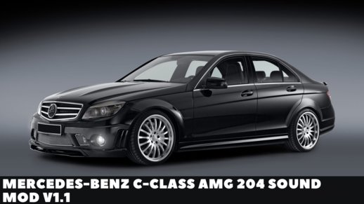 Mercedes-Benz C-Class AMG 204 Sound mod v1.1