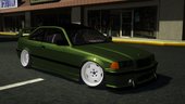 1998 BMW E36 - Green Army by Hazzard Garage