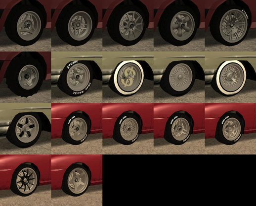 GTA V Wheels Pack