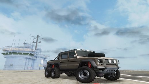 GTA V Benefactor Dubsta 6x6 [Only vehfuncs]