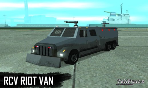 GTAV RCV Riot Van & LSPD RCV [SA Style]